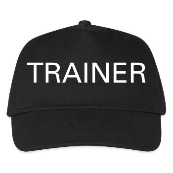 entraîneur - Casquette de baseball Enfant - noir - Devant
