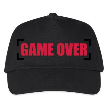 Game Over - Casquette de baseball Enfant - noir - Devant