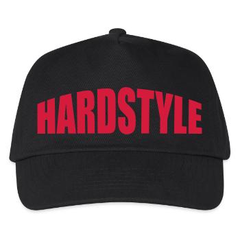 Hardstyle - Kinder Basecap - Schwarz - Vorne