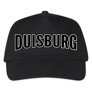 Duisburg - Kinder Basecap - Schwarz - Vorne