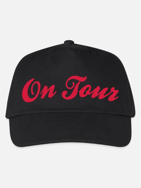 on tour - Casquette de baseball Enfant - noir