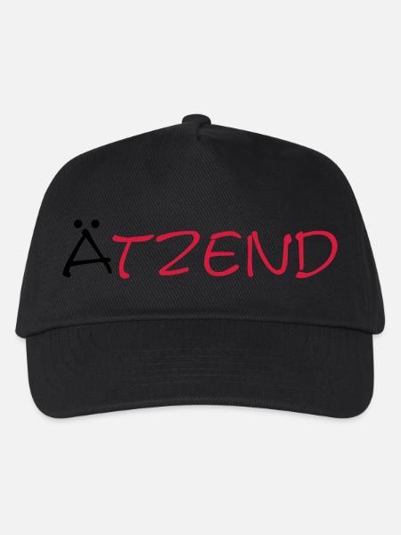 Ätzend - Kinder Basecap - Schwarz