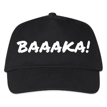 Baaka! - Kinder Basecap - Schwarz - Vorne