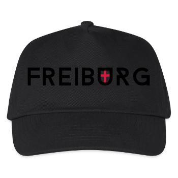 freiburg - Kinder Basecap - Schwarz - Vorne