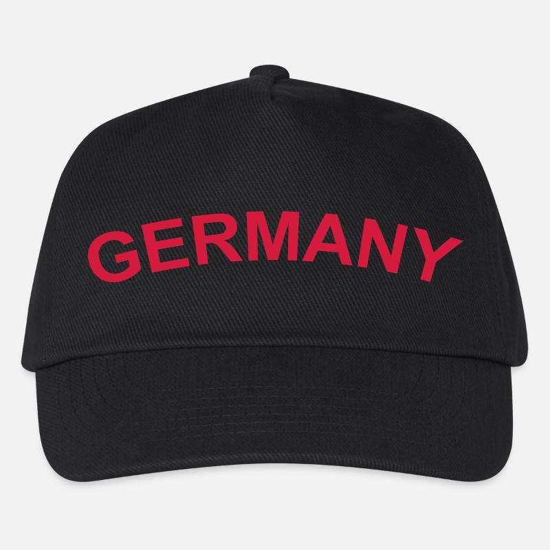 Germany - Kinder Basecap - Schwarz