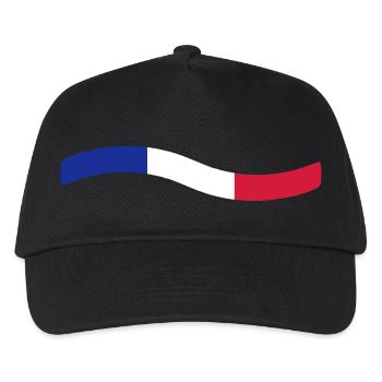 France - Kinder Basecap - Schwarz - Vorne