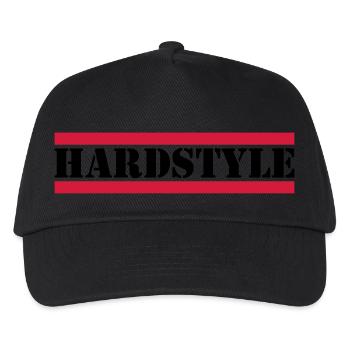 Hardstyle - Kinder Basecap - Schwarz - Vorne