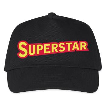 superstar_sign - Kids’ Baseball Cap - black - Front