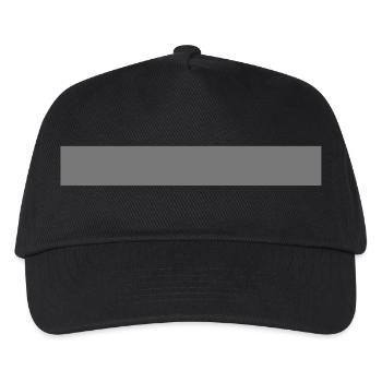 Balken, langes Rechteck /thick line, long - Casquette de baseball Enfant - noir - Devant