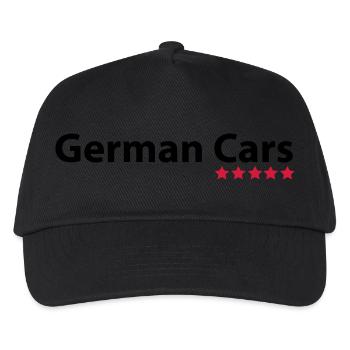 German Cars - Kinder Basecap - Schwarz - Vorne