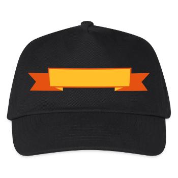 Banner - Kinder Basecap - Schwarz - Vorne