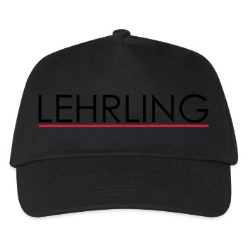 lehrling - Kinder Basecap - Schwarz - Vorne