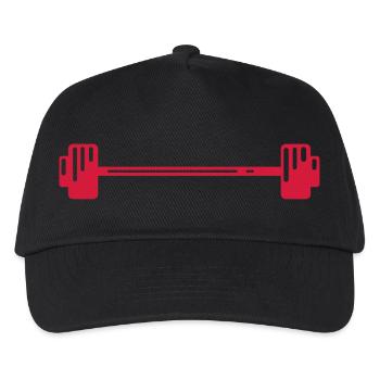 Heavy Weights - Kinder Basecap - Schwarz - Vorne