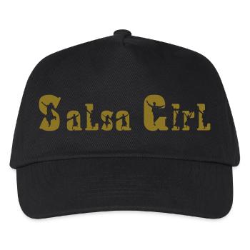 Salsa Girl - Kinder Basecap - Schwarz - Vorne