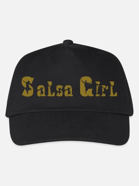 Salsa Girl - Kinder Basecap - Schwarz