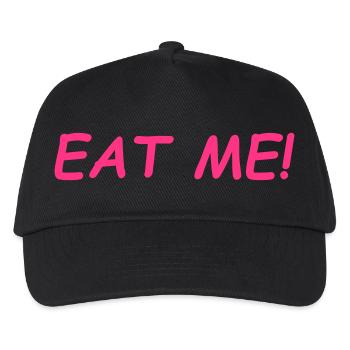 Eat Me - Kids’ Baseball Cap - black - Front