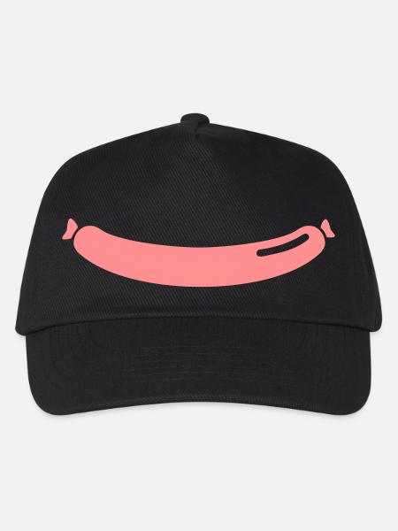 Wurst - Kinder Basecap - Schwarz