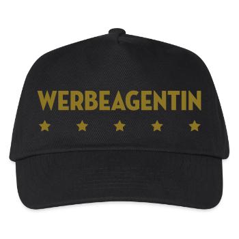 Werbungsberater Werbeagentin Werbung Marketing - Kinder Basecap - Schwarz - Vorne