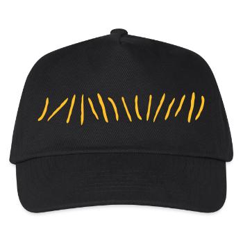 Adjacent French fries - Kids’ Baseball Cap - black - Front