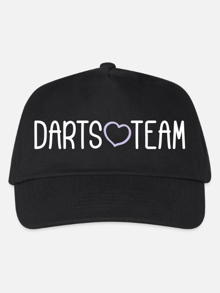 Darts Team - Kinder Basecap - Schwarz