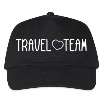 Travel Team - Kinder Basecap - Schwarz - Vorne