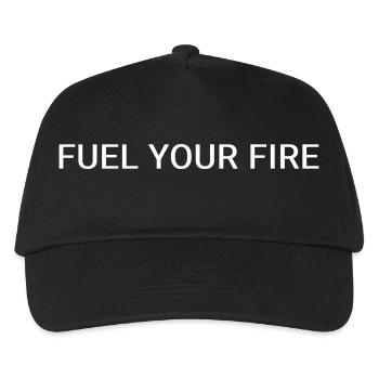 Fuel your fire Angebot - Kinder Basecap - Schwarz - Vorne