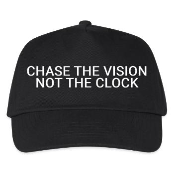 Poursuivez la vision, pas l’horloge - Casquette de baseball Enfant - noir - Devant