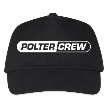 Polter Crew Polterabend - Kinder Basecap - Schwarz - Vorne