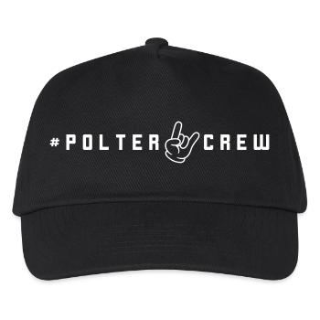 Polter Crew Polterabend - Kinder Basecap - Schwarz - Vorne