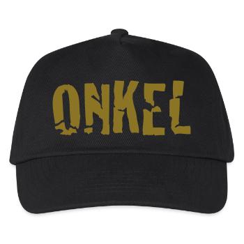 onkel - Kinder Basecap - Schwarz - Vorne