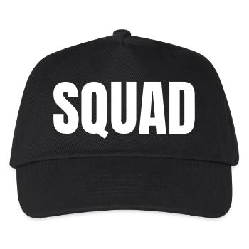 SQUAD | Gift idea - Kids’ Baseball Cap - black - Front