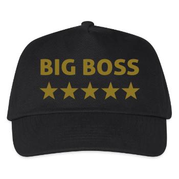 big boss - Kinder Basecap - Schwarz - Vorne