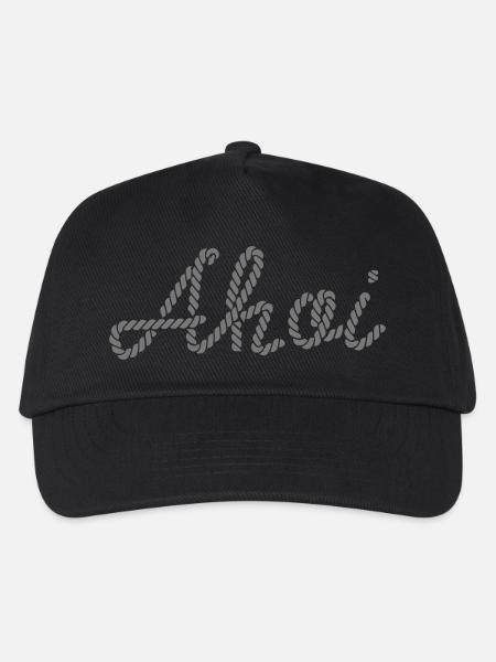 Ahoi - Kinder Basecap - Schwarz