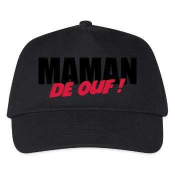 Maman de ouf ! - Casquette de baseball Enfant - noir - Devant