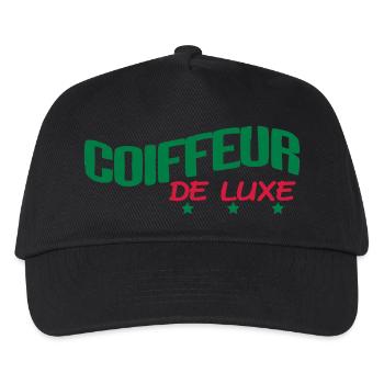 COIFFEUR DE LUXE - Casquette de baseball Enfant - noir - Devant