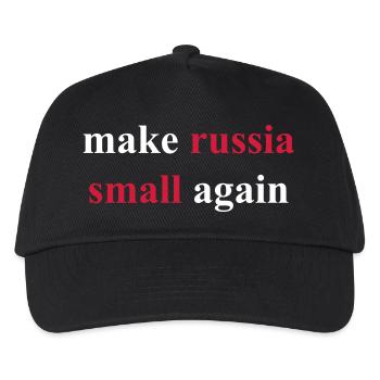 make russia small again - Kinder Basecap - Schwarz - Vorne