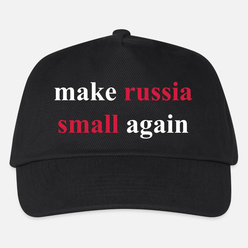 make russia small again - Kinder Basecap - Schwarz