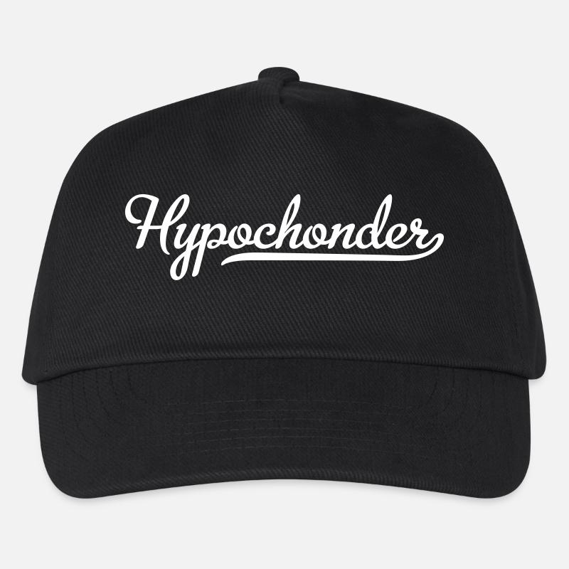 ipocondriaco - Berretto da baseball per bambini - nero
