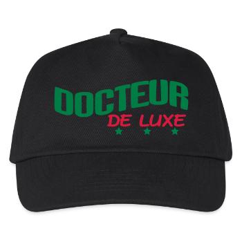 DOCTEUR DE LUXE - Casquette de baseball Enfant - noir - Devant