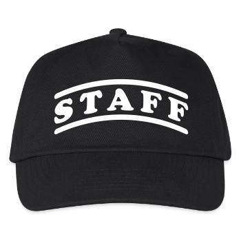 Staff Mitarbeiter - Kids’ Baseball Cap - black - Front