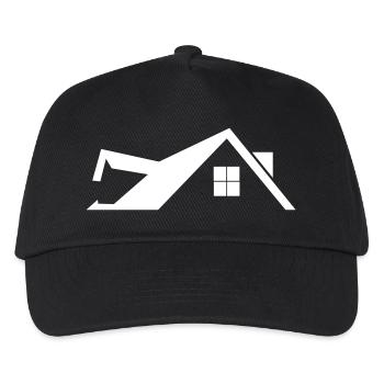 Roof - Kids’ Baseball Cap - black - Front