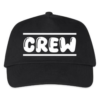 crew - Kids’ Baseball Cap - black - Front
