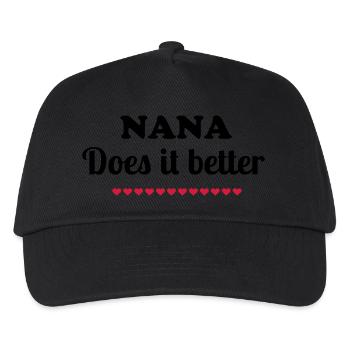 Nana - Kids’ Baseball Cap - black - Front