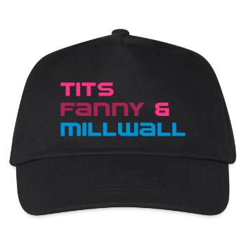 Millwall Fan Shirt Male - Kids’ Baseball Cap - black - Front