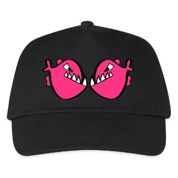 Piranhas rouges - Casquette de baseball Enfant - noir - Devant