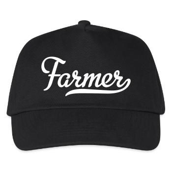 Farmer - Kinder Basecap - Schwarz - Vorne