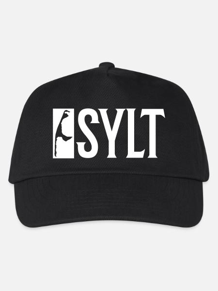 Sylt Insel - Kinder Basecap - Schwarz