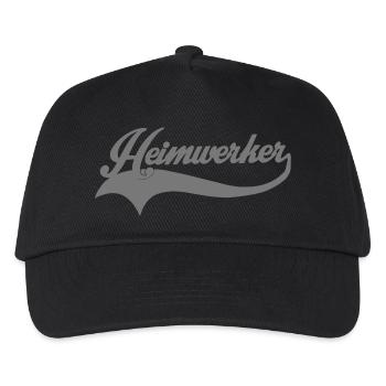 Heimwerker - Kinder Basecap - Schwarz - Vorne