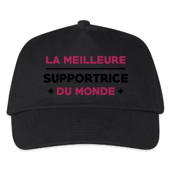 Supporter / Supportrice / Sport / Supporteur - Casquette de baseball Enfant - noir - Devant