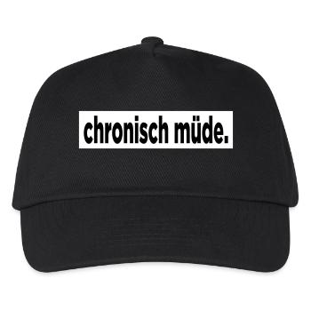 Chronic fatigue. - Kids’ Baseball Cap - black - Front